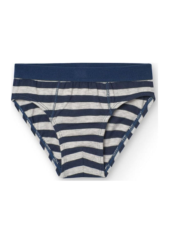 Boboli Σετ Παιδικά Βρακάκια Ocean Blue 3τμχ