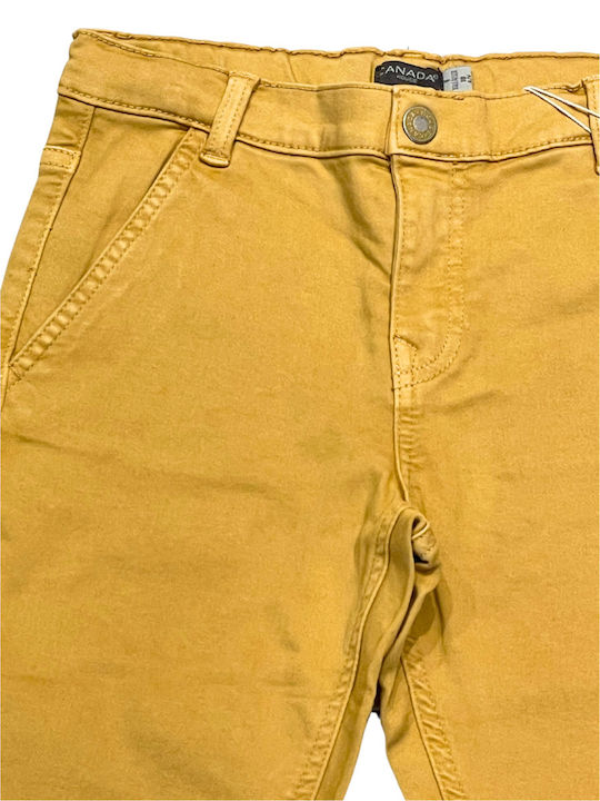 Kids' Pants Chino Mustard