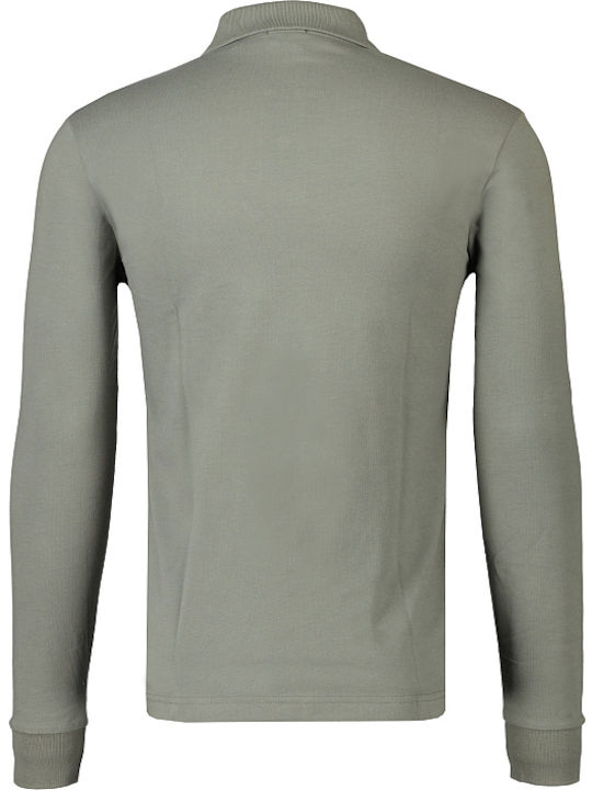 Herrenblusen Langarm Gray