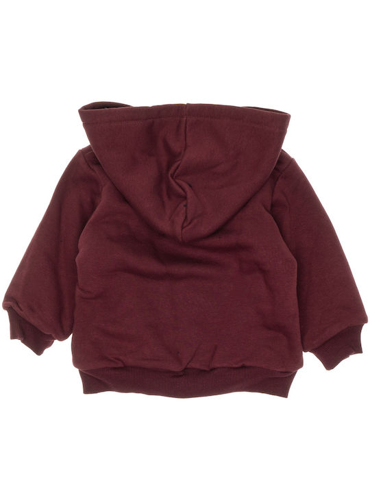 Joyce Kids Cardigan Bordo