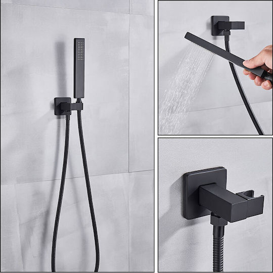 für Badewanne Schwarz