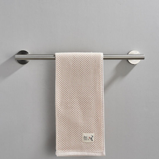 Badezimmer-Accessoire-Set Metall Silber 4Stück