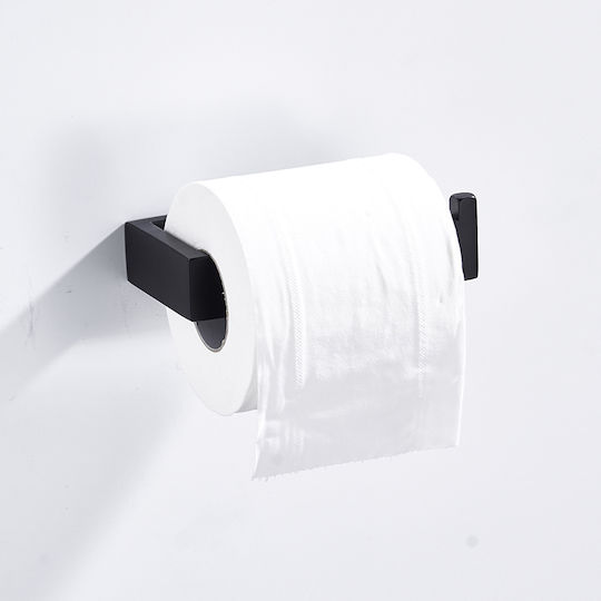Metal Bathroom Accessory Set Black 4pcs