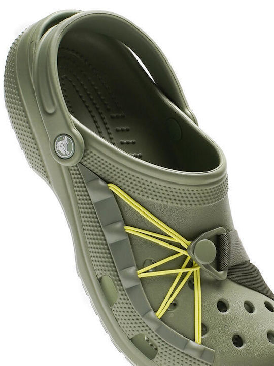 Crocs Classic Men's Beach Shoes Khaki