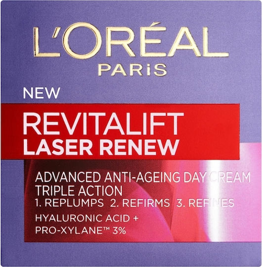 L'Oreal Paris Revitalift Laser Cremă Hidratare de Față cu Acid Hialuronic 50ml
