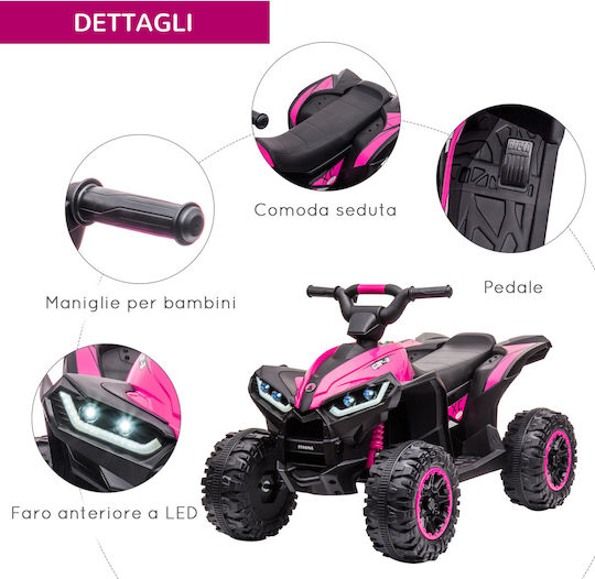 Παιδική Γουρούνα Ηλεκτροκίνητη 12 Volt Ροζ για 3+ ετών