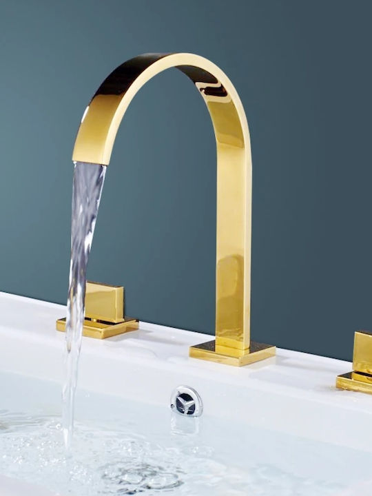 DP5NKNMBM Mischung Waschtischarmatur Gold