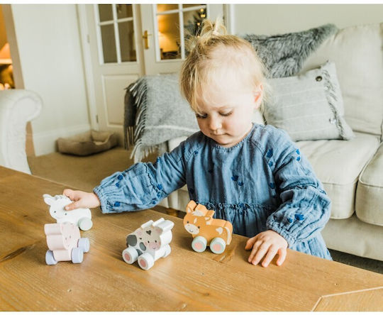 Orange Tree Toys Pull-Along Toy made of Wood for 18++ Months
