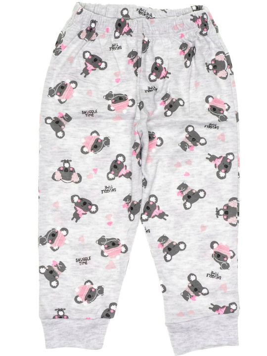 Evita Kids Pyjamas Pink Snuggle Time