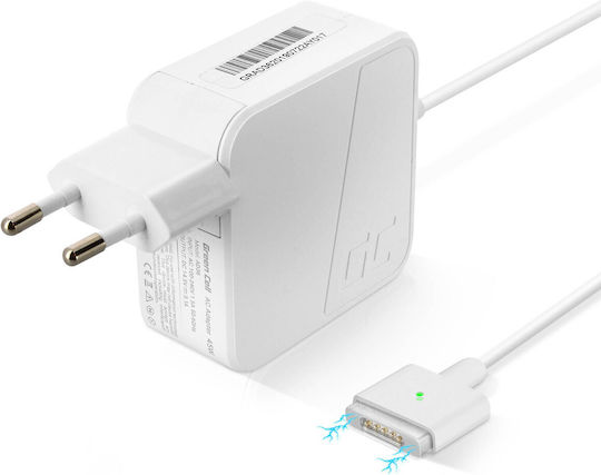 45w Magsafe 2 Power Adapter 2nd Generation Macbook Air Magnetic White