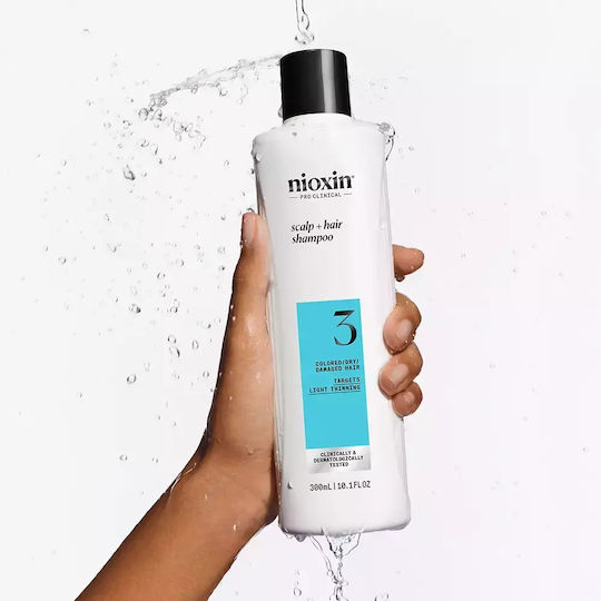 Nioxin System 3 Шампоан за Запазване На Цвят За Оцветени Косата 300мл
