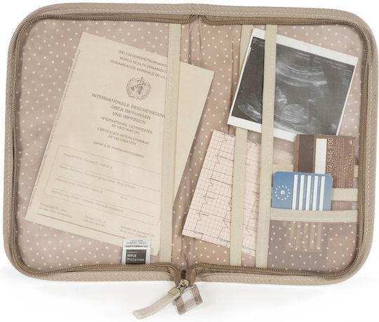 Walking Mum Baby Health Book Cover Caetana Caetana - Beige