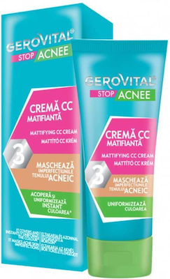 Gerovital Stop Acnee CC- Creme Gesicht Tag 30ml