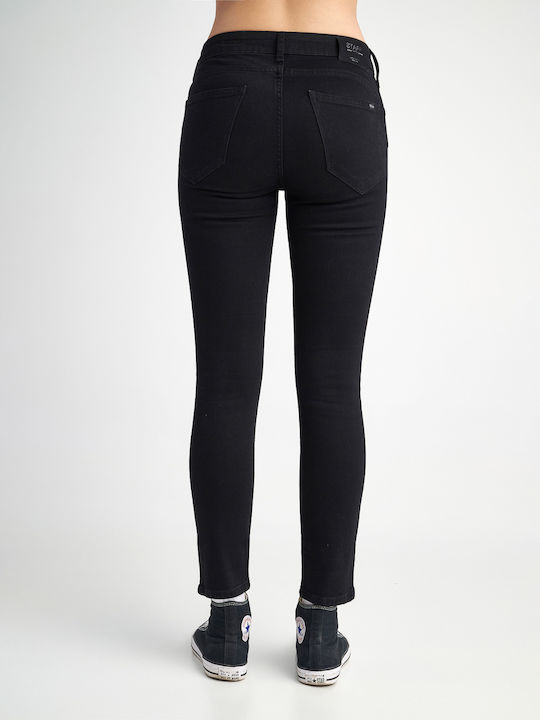 Staff Women's Jean Trousers in Slim Fit Black