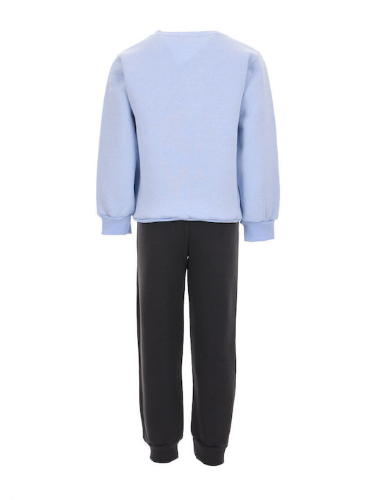 Action Sportswear Kids Sweatpants Set Sky blue, Anthracite