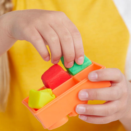 Hasbro Play-Doh Πλαστελίνη - Παιχνίδι Swirlin' Smoothies Blender για 3+ Ετών, 5τμχ