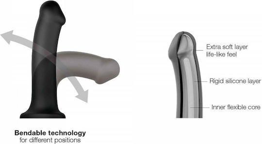 Strap On Me Strapless Strap On με Dildo σε Καφέ Χρώμα