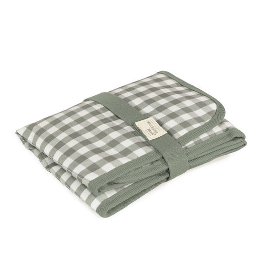 Walking Mum Mattress Caetana made of Fabric Olive 66x33cm