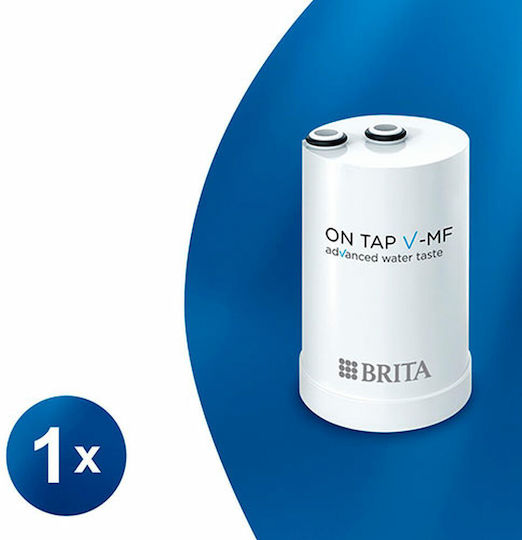 Brita Water Filter Replacement for Faucet from Activated Carbon On Tap V-MF 1pcs