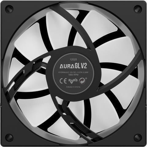 Gamdias AURA GL240 V2 Υδρόψυξη AIO CPU με 2 Ανεμιστήρες 120mm και ARGB Φωτισμό