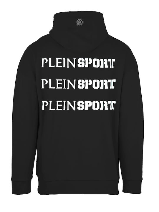 Philipp Plein Herren Sweatshirt mit Kapuze black