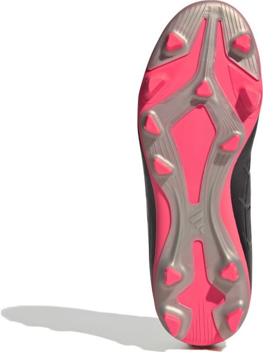 Copa Pure 2 Club Kids Molded Soccer Shoes Aurora Black / Platinum Metallic / Turbo