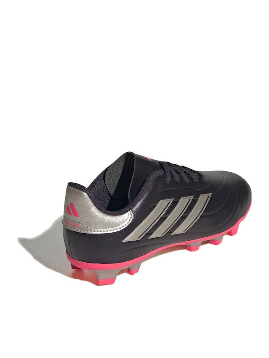 Copa Pure 2 Club Kids Molded Soccer Shoes Aurora Black / Platinum Metallic / Turbo