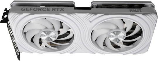 Palit GeForce RTX 4070 12GB GDDR6 Alb OC Placă Grafică