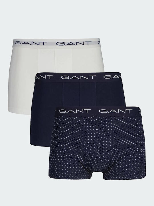 Gant Men's Boxers Multicolour with Patterns 3Pack