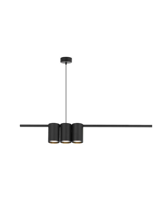 Milagro Pendant Light Rail Black