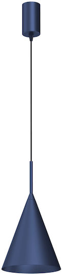 Eko Light Lustră Albastru 17cm.