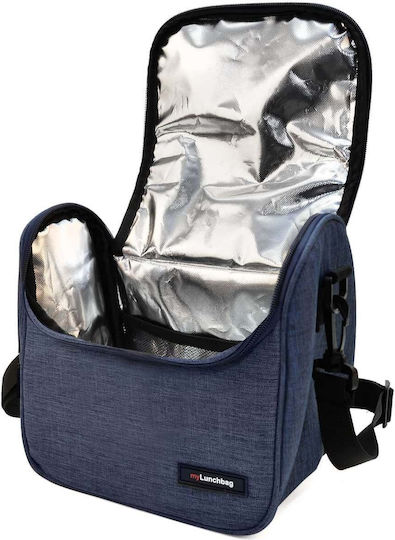 Insulated Food Transport Bag 5.5 L Blue Lunchbag Case