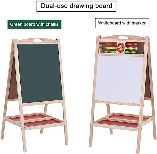 Stelan Kinder Tafeln & Staffeleien Markador Beidseitig Boden 90x46x88cm