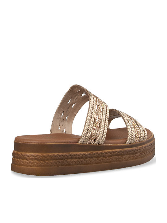 Women's Platform Shoes Gold