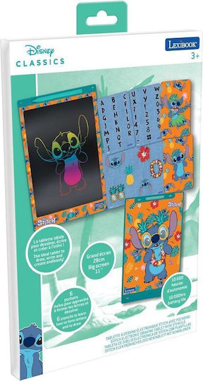 Lexibook Stitch 11’’ E-ink Drawing Tablet Stencils Crt10d Toys