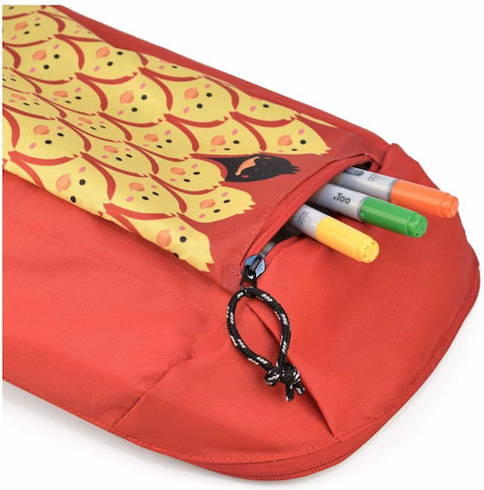 Τσάντα Ισοθερμική Κόκκινη Σχέδια 14 Λτ Backpack Friends