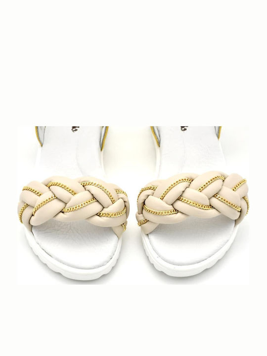 Kinder Sandalen Beige