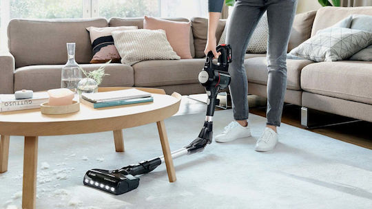 Bosch Unlimited 7 Wiederaufladbar Stielstaubsauger 18V Weiß