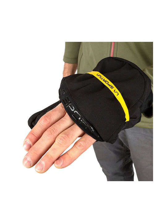 La Sportiva Race Mittens Men's Ski & Snowboard Gloves Black