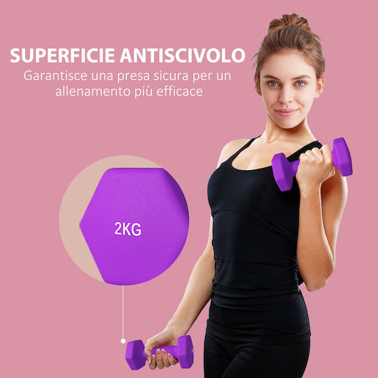 Sportnow Βαράκι Εξάγωνο 1 x 2kg