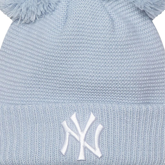 New York Yankees Beanie Beanie Knitted in Light Blue color