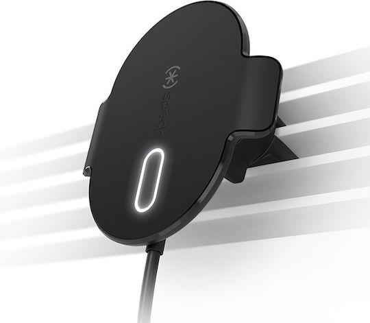 Speck Charging Vent Mount + Clicklock Car Mount Magsafe Wireless Charging Black