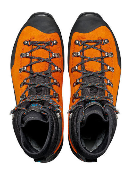 Scarpa Men's Hiking Waterproof Boots With Gore-Tex Membrane Orange