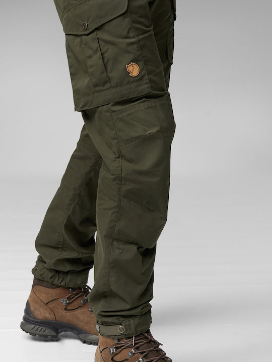 Fjallraven Vidda Lang Hose Wandern Khaki