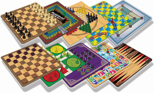 Настолна игра Classic Games - 100 Game за 2-8 играчи 6+ години (EN) Canenco