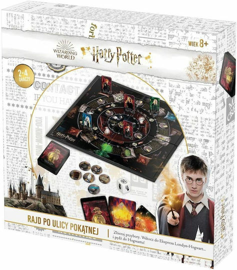 Board Game Harry Potter Rally On Pokątna for 2-4 Players 8+ Years Old (PL) Cartamundi