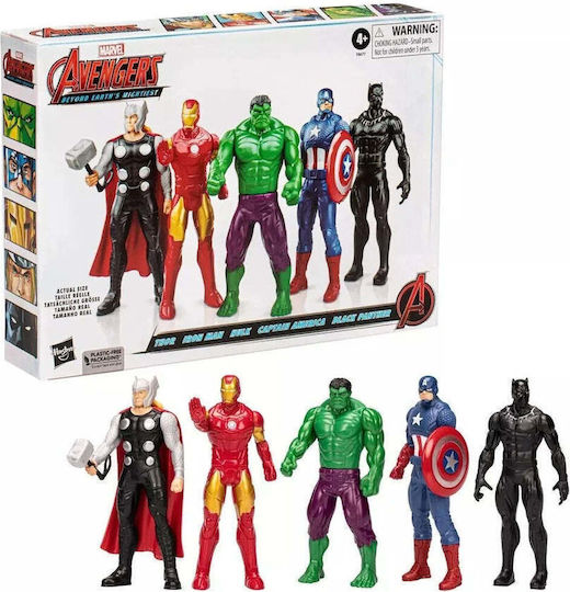 Action Figure Beyond Earth's Mightiest Action Figure Multipack 60th Anniversary Marvel Avengers for 4+ years old Years 15cm.