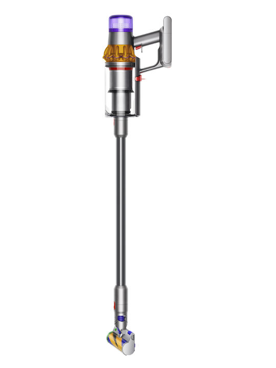 Dyson V15 Detect Absolute Επαναφορτιζόμενη Σκούπα Stick & Χειρός 25.2V Ασημί