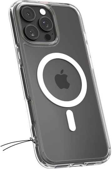 Spigen Ultra Hybrid MagFit Back Cover Plastic / Silicone 1.2mm White (iPhone 16 Pro)