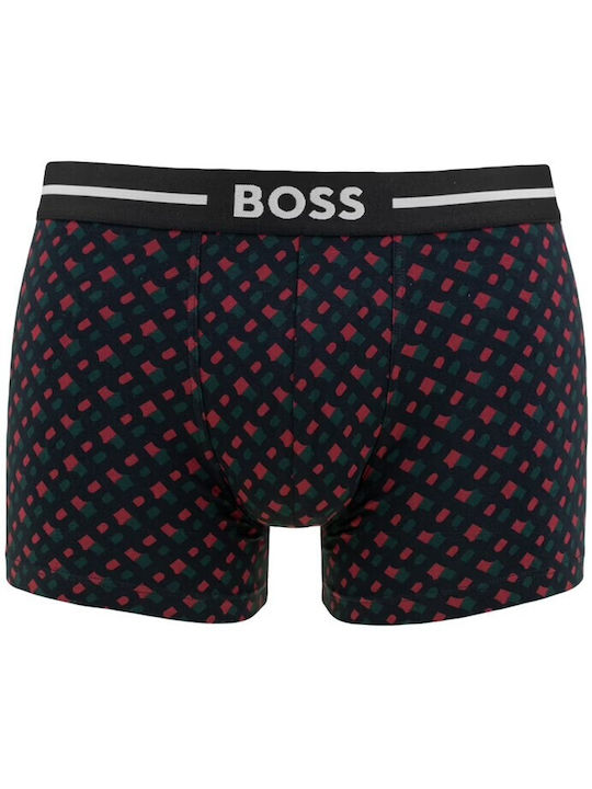 Hugo Boss Ανδρικά Μποξεράκια Πολυχρωμο με Σχέδια 3Pack